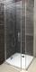 Душевая дверь 80x200 Jacob Delafon Contra E22T81-GA, профиль хром, стекло прозрачное  (E22T81-GA)