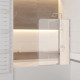 Шторка на ванну RGW SC-03 Screens 1100 мм стекло прозрачное профиль хром (03110311-11)  (03110311-11)