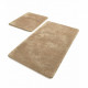 Набор ковриков для ванной Primanova HAVAI 50х80/40х50 см акрил бежевый (DR-63010)  (DR-63010)