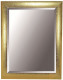 Зеркало в ванную Boheme 531 настенное 75 х 95 см золото  (531)