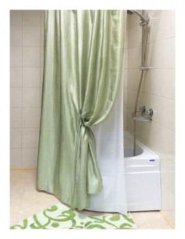 Bath Plus SILK COLLECTION NO WSV 025 шторка для ванной, 180 см x 200 см