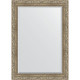 Зеркало настенное Evoform Exclusive 105х75 BY 3461 с фацетом в багетной раме Виньетка античное серебро 85 мм  (BY 3461)