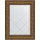 Зеркало настенное Evoform ExclusiveG 93х70 BY 4126 с гравировкой в багетной раме Виньетка состаренная бронза 109 мм  (BY 4126)