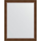 Зеркало настенное Evoform Definite 96х76 BY 1044 в багетной раме Орех 65 мм  (BY 1044)