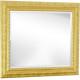 Зеркало для ванной подвесное Migliore Ravenna 120 27335 золото  (27335)