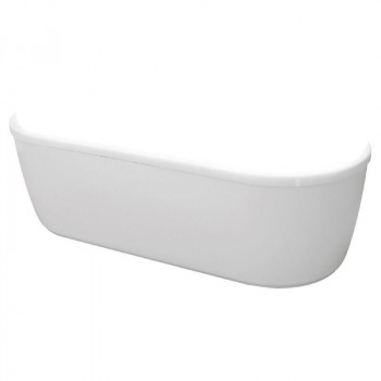 Передняя панель для акриловой ванны METAURO-Central-180-SCR-W37, 180x5x40 белый