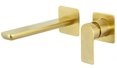 Настенный смеситель для раковины INFINITY Золото I15PBG Remer
