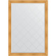 Зеркало настенное Evoform ExclusiveG 189х134 BY 4503 с гравировкой в багетной раме Травленое золото 99 мм  (BY 4503)