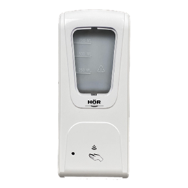 HOR-DE-006B+ автоматический дозатор для мыла/дезинфицирующих средств (капля/спрей) 1200 мл, белый