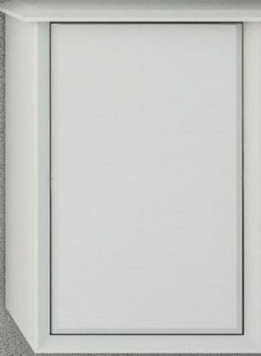 Шкаф навесной Cezares BELLAGIO 54862, совместим с базой под раковину, с распашной дверцей, 35x46x48, Bianco Opaco