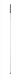 Телескопическая ручка из стекловолокна с удлинителем, 1880 - 6000 мм, O34 мм Серый (2977)