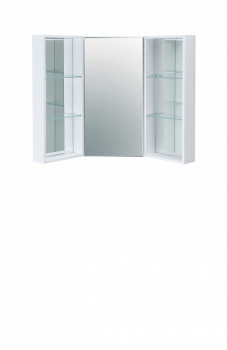 Зеркальный шкаф Aquaton Кантара дуб полярный (1A205702ANW70), для ванной
