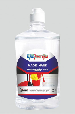 Ekokemika Magic Hand Универсальное нейтральное  низкопенное средство  для мойки различных поверхностей, 1 л