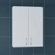 Шкаф навесной СаНта ПШ Стандарт 60х80 см, белый  (401010)