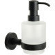Дозатор жидкого мыла Fixsen Comfort Black FX-86012 черный матовый настенный  (FX-86012)
