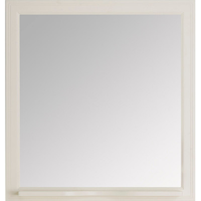 Зеркало в ванную ASB-Woodline Кастелло 80 12046 с подсветкой бежевое прямоугольное