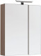 Зеркало-шкаф Aquanet Нью-Йорк 70 орех подвесное прямоугольное (00203952)  (00203952)