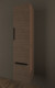 Колонна подвесная с одной распашной дверцей и выдвижным ящиком CEZARES 55182 Frassino scuro  (55182)