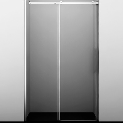 Душевая дверь WasserKRAFT Dinkel 140 58R31 стекло прозрачное профиль хром