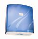 Диспенсер для листовых полотенец Primanova (прозрачно-голубой) ABS- пластик. 26х29х10 см. (F070M) D-SD32/M  (D-SD32/M)