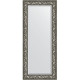 Зеркало настенное Evoform Exclusive 149х64 BY 3546 с фацетом в багетной раме Византия серебро 99 мм  (BY 3546)