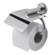 NOFER BRASS 16361.B держатель туалетной бумаги с крышкой, глянцевый  (16361.B)