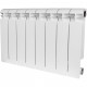 Радиатор алюминиевый боковое подключение (белый RAL 9016) STOUT ALPHA 350 10 секций (SRA-2310-035010)  (SRA-2310-035010)