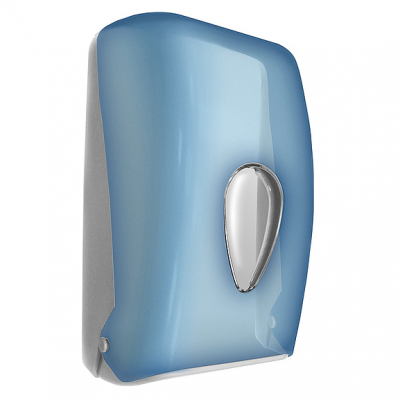 Диспенсер листовой туалетной бумаги NOFER Bulkpack 05118.T, пластик/синий