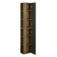 Шкаф - колонна Aquaton Терра 1-створчатый коричневый, антрацит (1A247503TEKA0), для ванной  (1A247503TEKA0)
