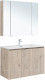 Комплект мебели для ванной Aquanet Алвита New 100 3 дверцы, дуб веллингтон белый (00274533)  (00274533)