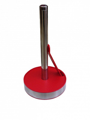 Настольный держатель для кухонного полотенца Primanova с фиксатором (красный) 16,5х16,5х30 см полимер M-E23-04