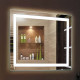 Зеркало в ванную с LED подсветкой Relisan DORIS Гл000024337, 100x70 прямоугольное  (Гл000024337)