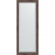 Зеркало настенное Evoform Exclusive 141х56 BY 1164 с фацетом в багетной раме Палисандр 62 мм  (BY 1164)