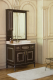 Аллигатор-мебель Capan F(D) (венге + старый лак) комплект мебели для ванной, массив дуба ширина комплекта 90 см (F(D) (цвет венге + старый) 90 см)