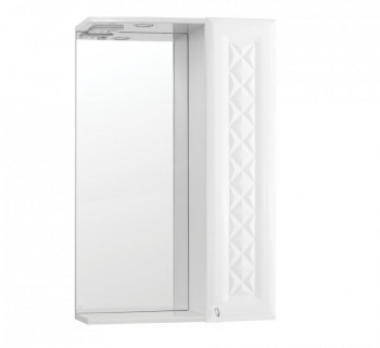 Зеркало-шкаф для ванной Style Line Канна 50/С Люкс белый (ЛС-00000293)