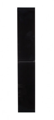 Пенал для ванной Style Line Даймонд 30 Люкс Plus черный (СС-00000520)