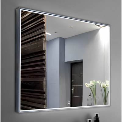 Зеркало в ванную с LED подсветкой Relisan MOLLY Гл000024367, 80x60 прямоугольное