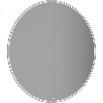 Зеркало в ванную Aqwella Moon C 100 MOON0210CH с подсветкой и подогревом с бесконтактным выкл округлое