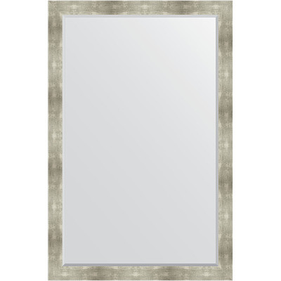 Зеркало настенное Evoform Exclusive 176х116 BY 1220 с фацетом в багетной раме Алюминий 90 мм