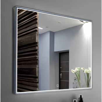 Зеркало в ванную с LED подсветкой Relisan MOLLY Гл000025054, 120x70 прямоугольное