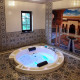 Акриловая ванна GEMY G9060 K 210х210х87 см с гидромассажем, белая  (G9060 K)