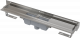 Водоотводящий желоб с порогами для перфорированной решетки и регулируемым воротником к стене, вертикальный сток AlcaPlast APZ1004S-1150  (APZ1004-1150 SMART)