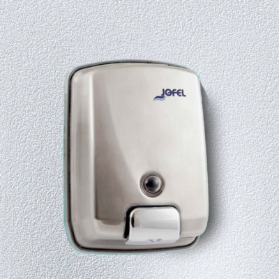 Jofel FUTURA AC54000 дозатор для жидкого мыла, нержавеющая сталь