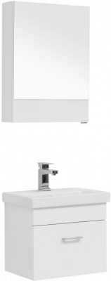 Мебель для ванной Aquanet Нота 50 (Moduo Slim) белый напольная/подвесная (00254063)
