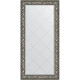 Зеркало настенное Evoform ExclusiveG 161х79 BY 4286 с гравировкой в багетной раме Византия серебро 99 мм  (BY 4286)