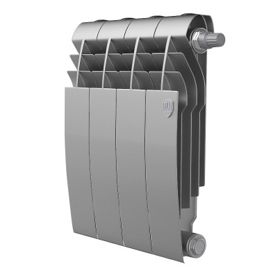 Радиатор Royal Thermo BiLiner 350 /Silver Satin VDR - 4 секций (RTBSSVDR35004)