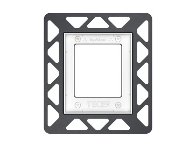 TECEfilo Монтажная рамка для монтажа на уровне стены, материал пластик, цвет панели белый (9242041)