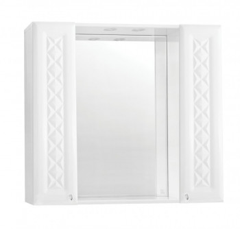 Зеркало-шкаф для ванной Style Line Канна 90/С белый (ЛС-00000167)