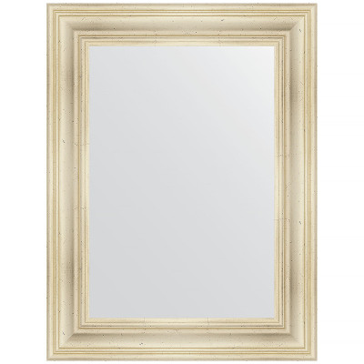 Зеркало настенное Evoform Definite 82х62 BY 3060 в багетной раме Травленое серебро 99 мм