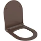 Сиденье для унитаза с микролифтом Ambassador Nord 132T20601S коричневый матовый  (132T20601S)